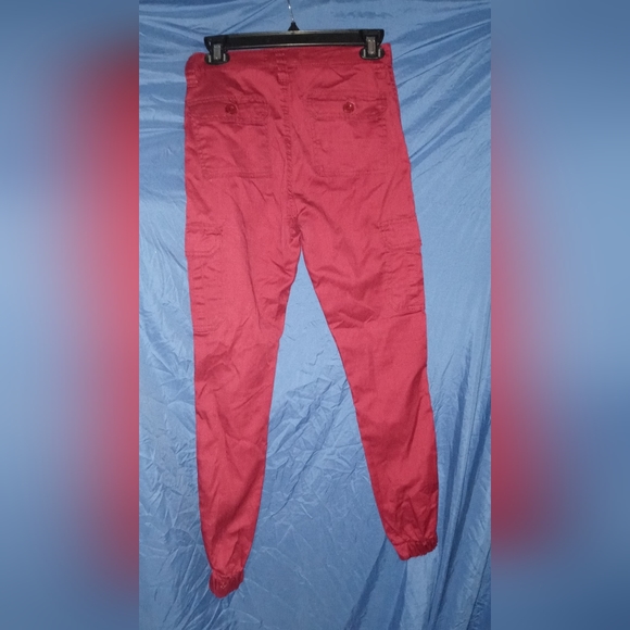 S2 MENS WEAR Dark Red Pants boys size 16 - Picture 2 of 3